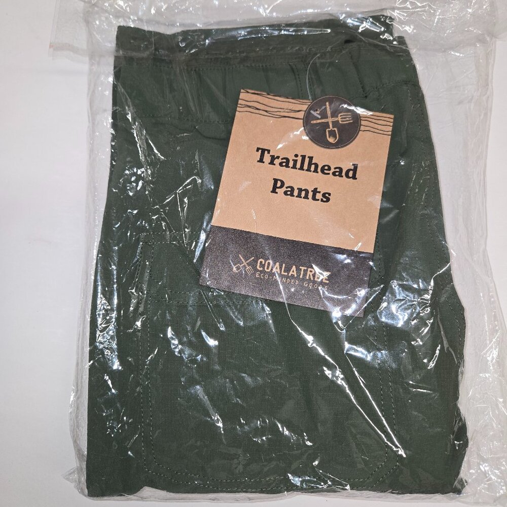 Unisex Coalatree Trailhead Slim fit Adventure Pants Ripstop Medium Hiking Climb - Picture 7 of 10